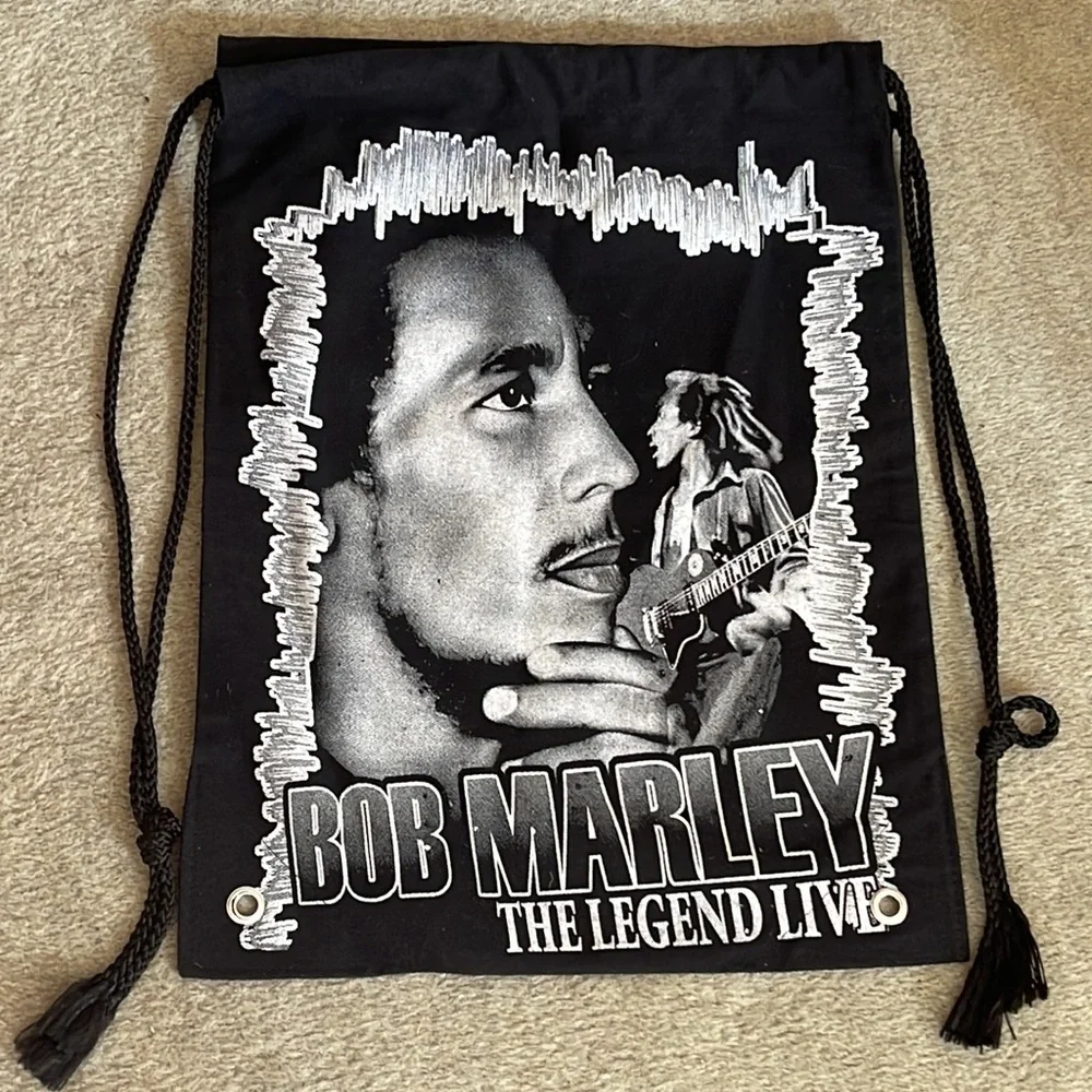 NWT Bob Marley cotton backpack